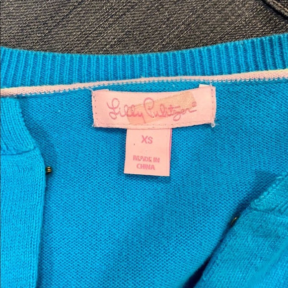 Lilly Pulitzer 1/2 Sleeve Clara Cardigan XS - Picture 6 of 6